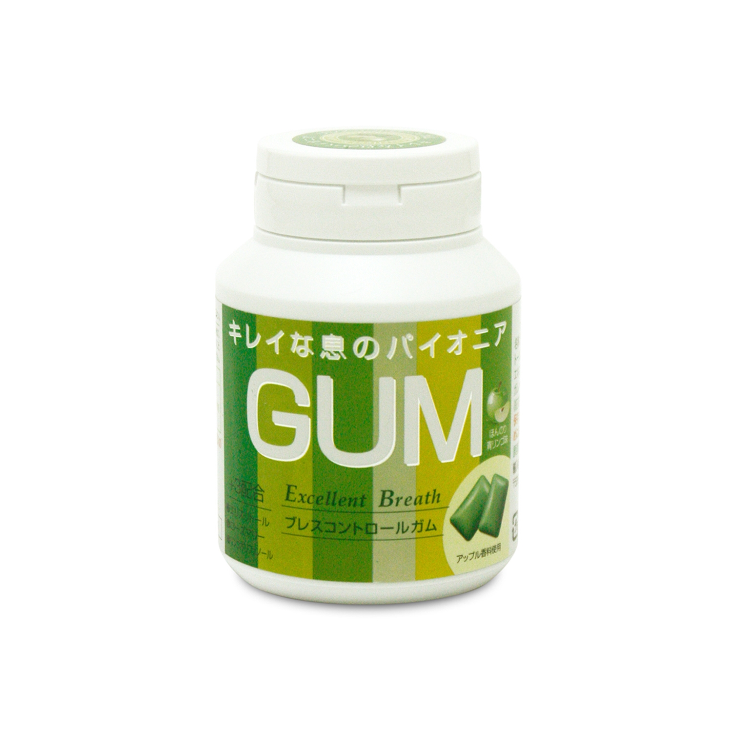 エクセレントブレス ブレスコントロールガム ほんのり青りんご味